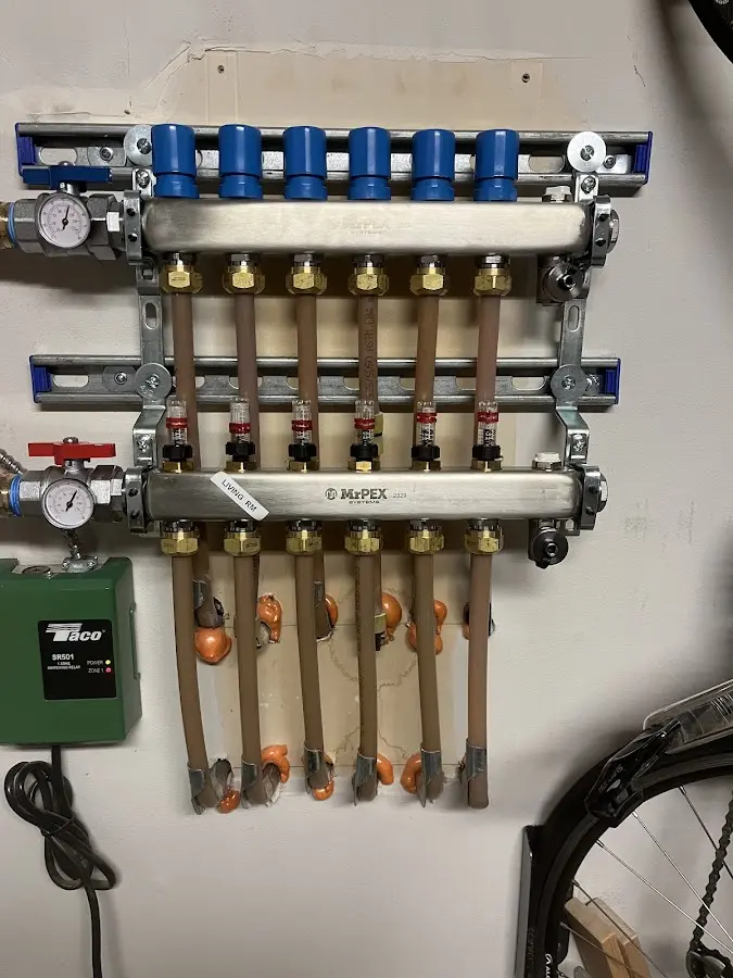 Plumber performing Gas Line Installation at a residential property in Doctor Phillips